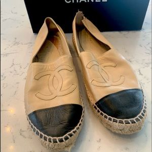 Chanel Espadrilles - Small chewed spot